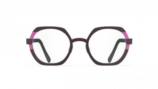 Blackfin Biarritz [BF1027] Eyeglasses, C1615 - Chestnut Brown/Deep Magenta