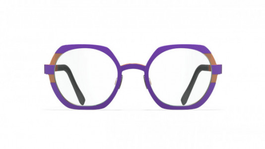 Blackfin Biarritz [BF1027] Eyeglasses, C1616 - Diva Violet/Orange Sunset