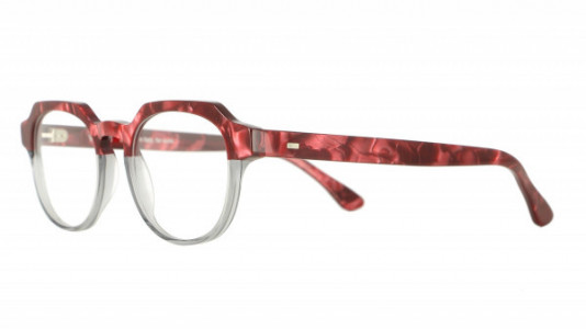 Vanni Dama V1640 Eyeglasses, transparent grey / red dama