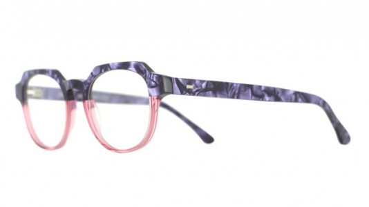 Vanni Dama V1640 Eyeglasses, transparente pink / purple dama