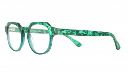 Vanni Dama V1640 Eyeglasses, transparent teal/ green dama