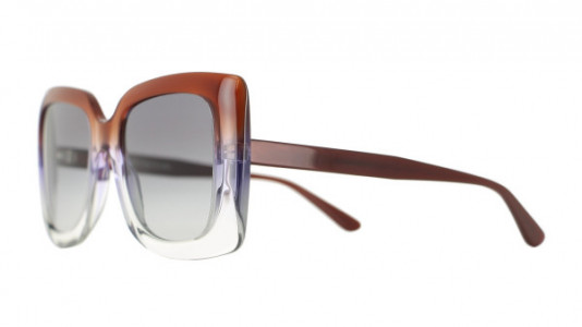 Vanni Colours VS3012 Sunglasses, gradient brown / lilac / crystal