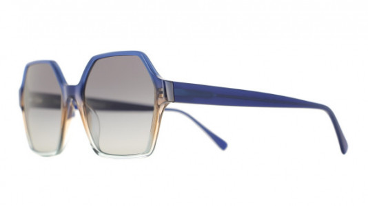 Vanni Colours VS3041 Sunglasses, gradient blue / brown / light blue