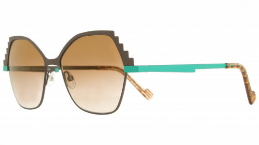 Vanni Colours VS9618 Sunglasses, matt brown - matt turquoise