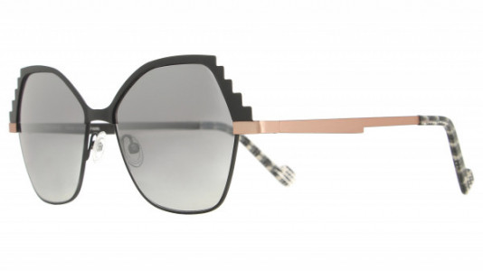 Vanni Colours VS9618 Sunglasses, matt black - matt rose gold