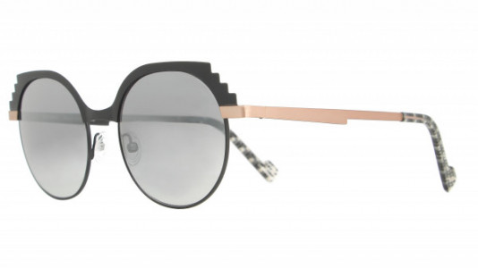 Vanni Colours VS9619 Sunglasses, matt black - matt rose gold
