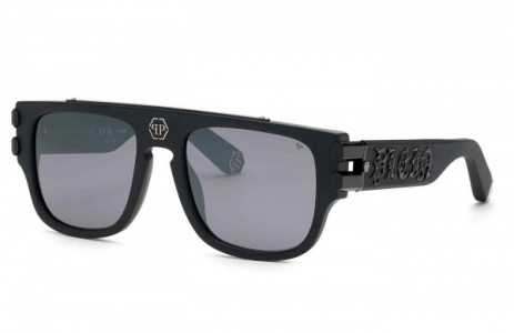 Philipp Plein SPP011X Sunglasses, SANDBLASTED BLACK -0703