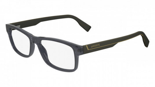 Lacoste L2707N Eyeglasses, (035) TRANSPARENT GREY