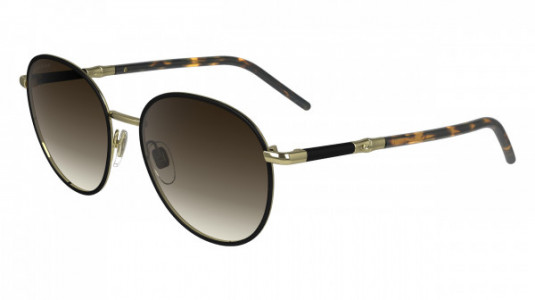 Longchamp LO171S Sunglasses, (728) GOLD/BLACK