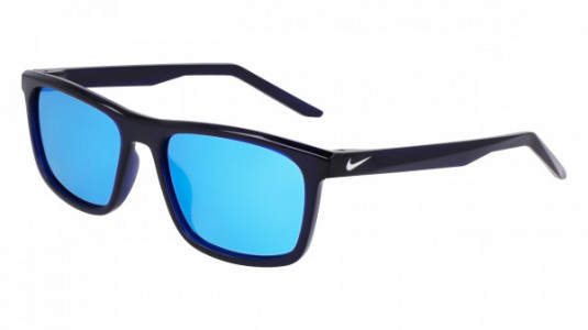 Nike NIKE EMBAR P FV2409 Sunglasses, (410) NAVY / POLAR BLUE MIRROR