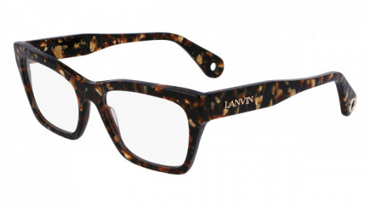 Lanvin LNV2644 Eyeglasses, (239) TEXTURED BROWN GOLD