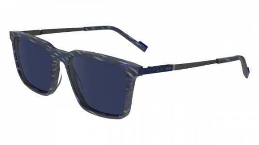 Zeiss ZS23716S Sunglasses, (420) TEXTURED BLUE/GREY