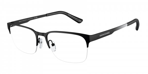 Armani Exchange AX1060 Eyeglasses, 6000 MATTE BLACK (BLACK)