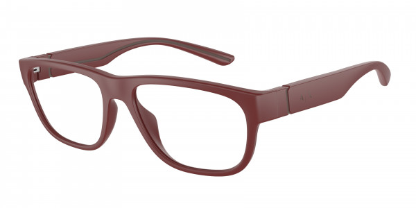 Armani Exchange AX3102U Eyeglasses, 8169 MATTE RED (RED)