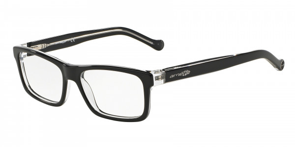 Arnette AN7085 SCALE Eyeglasses, 1019 SCALE BLACK/TRASLUCENT (BLACK)