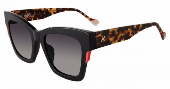 Yalea SYA120 Sunglasses, BLACK (0700)