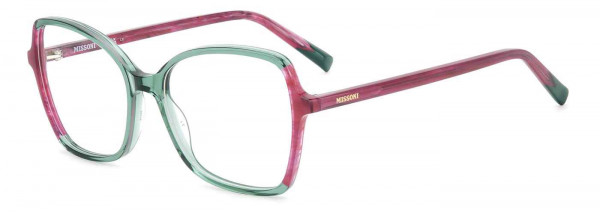 Missoni MIS 0156 Eyeglasses, 0X5M GREEN PINK HORN