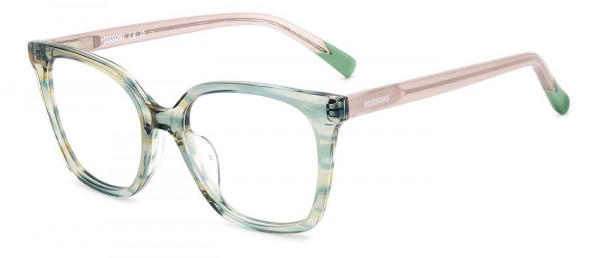 Missoni MIS 0160/G Eyeglasses, 06AK GREEN HRN
