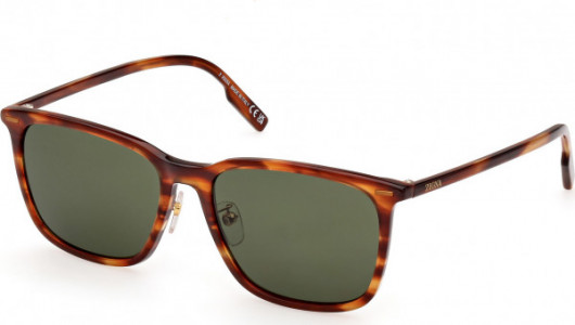 Ermenegildo Zegna EZ0223-D Sunglasses, 56N - Light Brown/Havana / Light Brown/Havana