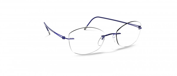 Silhouette Lite Spirit RL JN Eyeglasses, 4640 Cobalt Blue