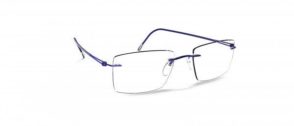 Silhouette Lite Spirit RL KY Eyeglasses, 4640 Cobalt Blue
