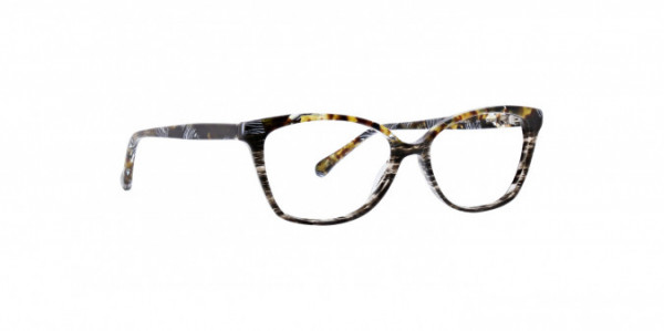 Trina Turk Julia Eyeglasses, Black Horn