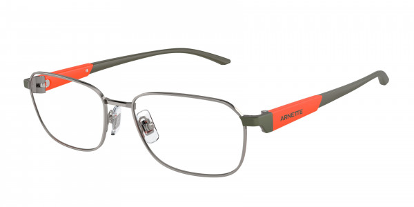 Arnette AN6137 KIJIMI Eyeglasses, 741 KIJIMI SHINY GUNMETAL (GREY)