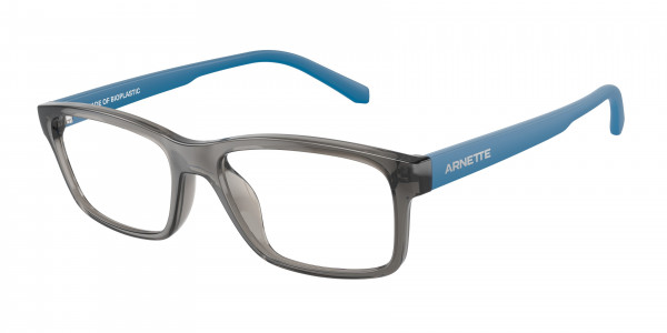 Arnette AN7237U A-VOLUTION Eyeglasses, 2590 A-VOLUTION SHINY TRANSPARENT G (GREY)