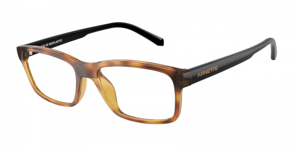 Arnette AN7237U A-VOLUTION Eyeglasses, 2770 A-VOLUTION SHINY DARK HAVANA (TORTOISE)