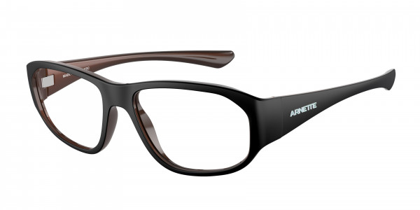 Arnette AN7245 GAMOOR Eyeglasses, 2929 GAMOOR MATTE BLACK/ALUMINA BRO (BLACK)