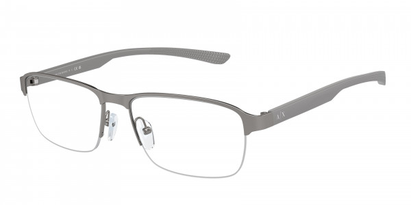 Armani Exchange AX1061 Eyeglasses, 6003 MATTE GUNMETAL (GREY)