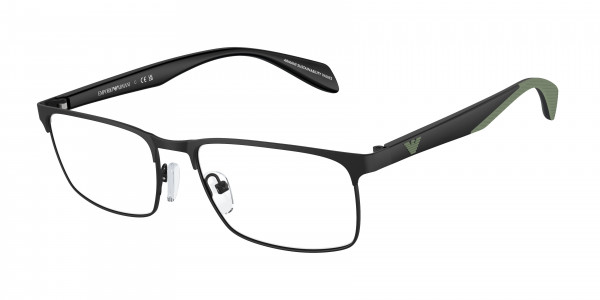 Emporio Armani EA1149 Eyeglasses, 3001 MATTE BLACK (BLACK)