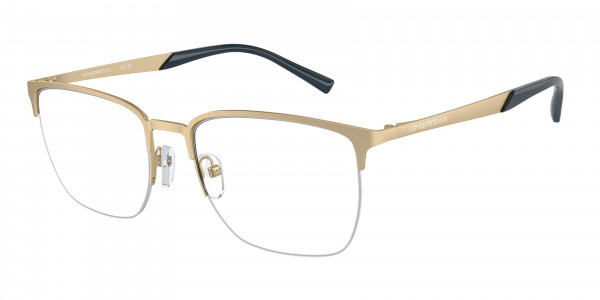 Emporio Armani EA1151 Eyeglasses, 3002 MATTE PALE GOLD (GOLD)