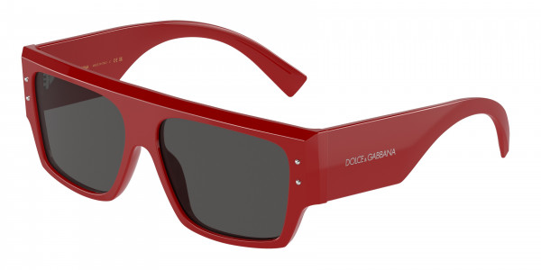 Dolce & Gabbana DG4459 Sunglasses, 309687 RED DARK GREY (RED)