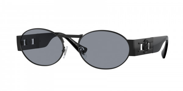 Versace VE2264 Sunglasses, 1261/1 MATTE BLACK GREY (BLACK)