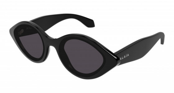 Azzedine Alaïa AA0069S Sunglasses, 001 - BLACK with GREY lenses