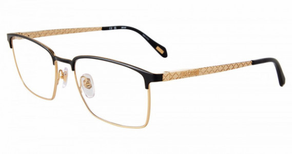 Just Cavalli VJC058 Eyeglasses, ROSE GOLD W BLACK (0301)
