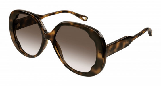 Chloé CH0195S Sunglasses, 002 - HAVANA with BROWN lenses