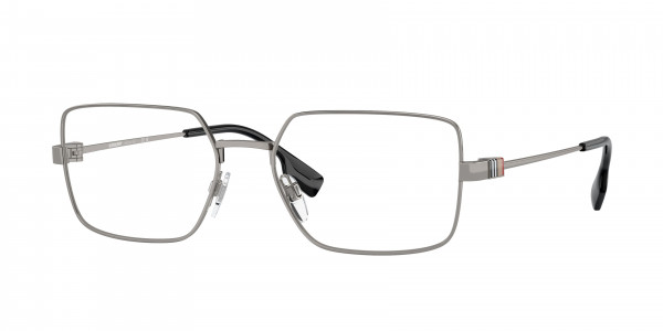 Burberry BE1380 Eyeglasses, 1003 GUNMETAL (GREY)