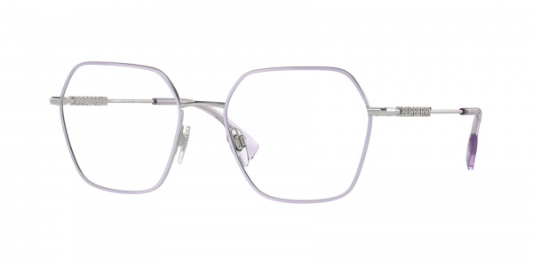 Burberry BE1381 Eyeglasses, 1345 LILAC (PINK)