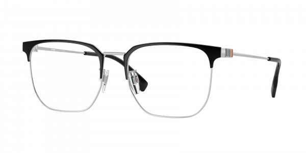 Burberry BE1383D Eyeglasses, 1005 SILVER/BLACK (SILVER)