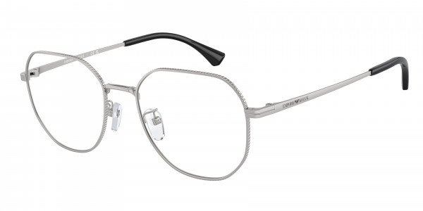 Emporio Armani EA1154D Eyeglasses, 3045 MATTE SILVER (SILVER)