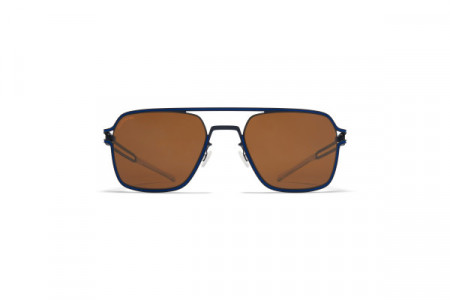 Mykita RIKU Sunglasses, Indigo/Yale Blue