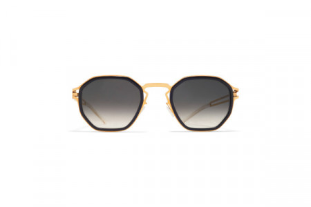 Mykita GIA Sunglasses, A76-Glossy Gold/Milky Indigo