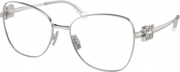 Miu Miu MU 50XV Eyeglasses, 1BC1O1 SILVER