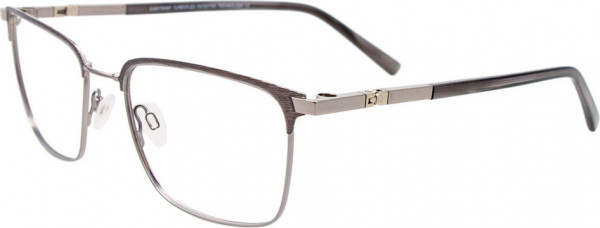 EasyTwist CT277 Eyeglasses, 020 - Br Grey & Steel / Grey & Steel