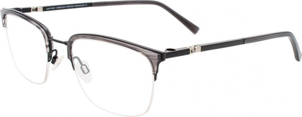 EasyTwist CT276 Eyeglasses, 020 - Black & Grey Striped