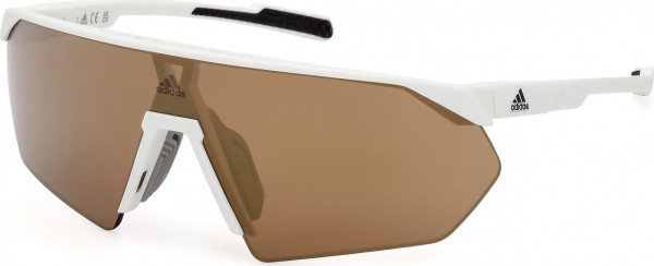 adidas SP0076 Sunglasses, 21G - Matte White / Matte White
