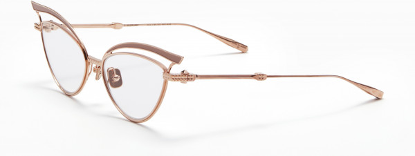 Valentino V - GLASSLINER Eyeglasses, Rose Gold - Nude Enamel