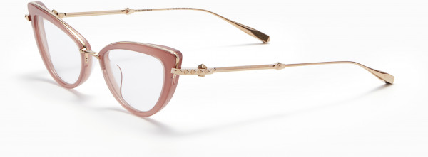 Valentino V - DAYDREAM Eyeglasses, White Gold - Powder Pink